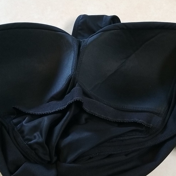 🎈SOLD🎈NWT Jantzen Black Glam Jeweled Swimsuit 12 - Picture 8 of 11